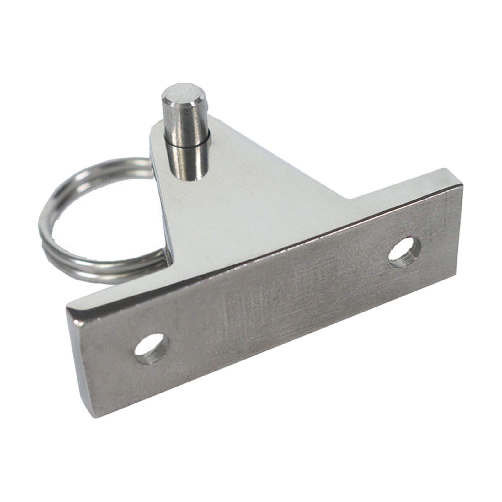 Bimini Top 90Â° Deck Hinge with Removable Pin, Stainless Steel Marine Boat Hinge