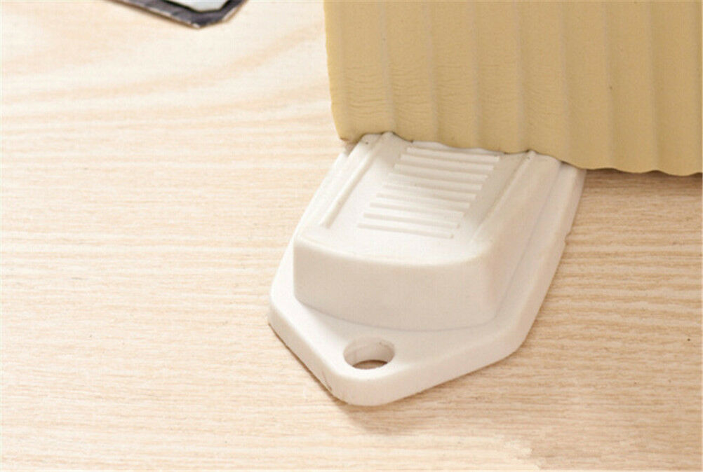 Design Rubber Door Stop Stoppers Safety Keeps Door From Slamming Prevent .l8