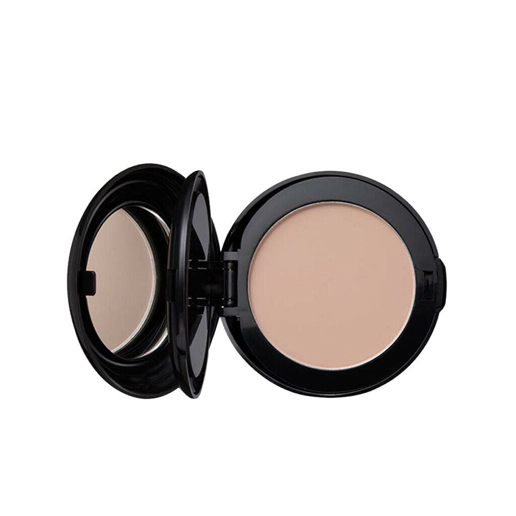 Face Oil-control Concealer Shading Highlight Pressed Powder With Mirror White