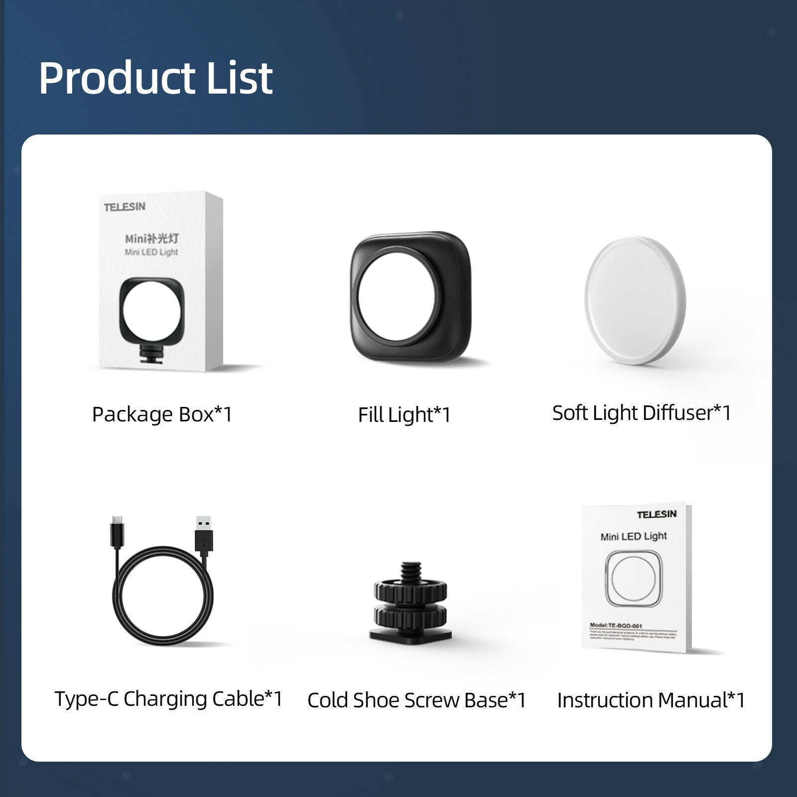 Mini Adjustable Video Fill Light for Vlog Selfie Portraits Girl DSLR Mobile