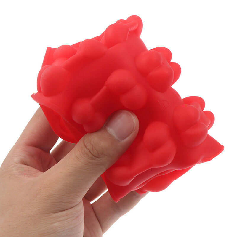 Mini Bone Pet Dog Paw Silicone Soap mold Candy Chocolate Fondant Tray ICE.l8