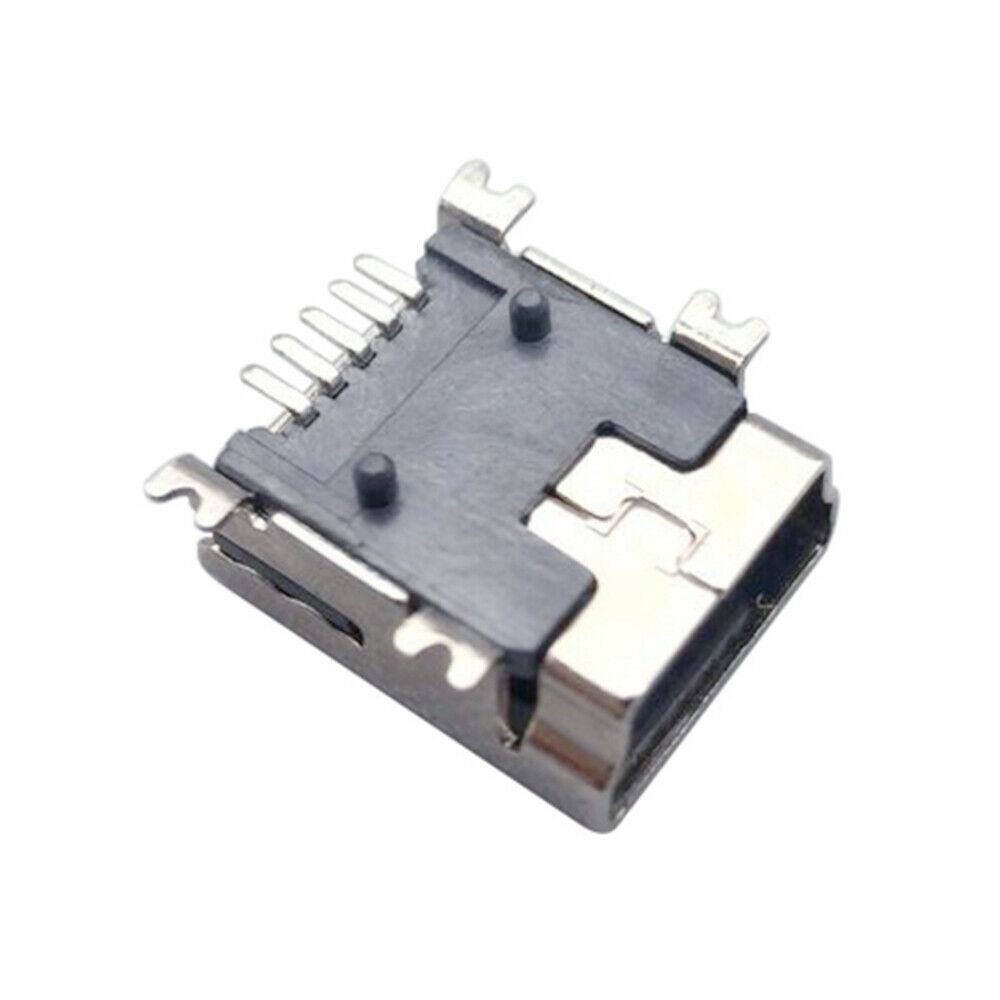 10Pcs Mini USB 5PIN Female Socket Connector for Tail Charging Mobile Phone