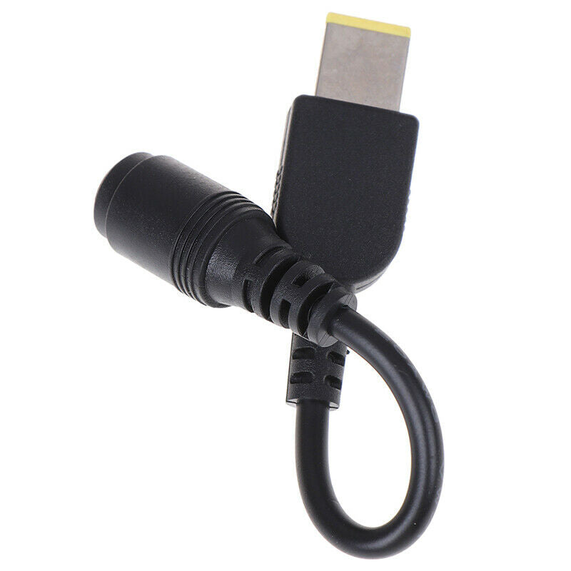 7.9*5.5 Round Jack to Square Plug End Adapter Converter Cable For Lenovo .l8