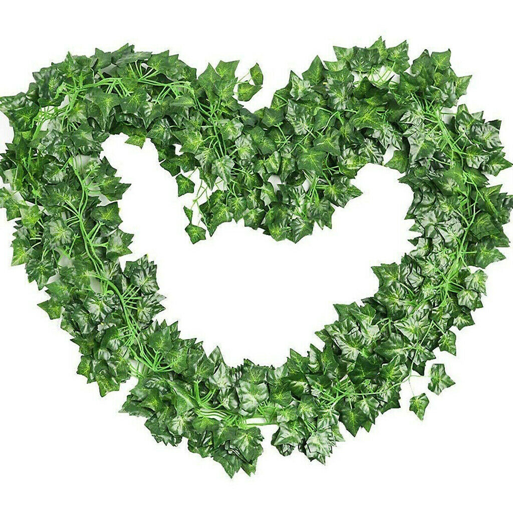 12 Pieces 86.4 Feet Artificial Ivy Leaves Vines Garland Greenery, Wedding Walls