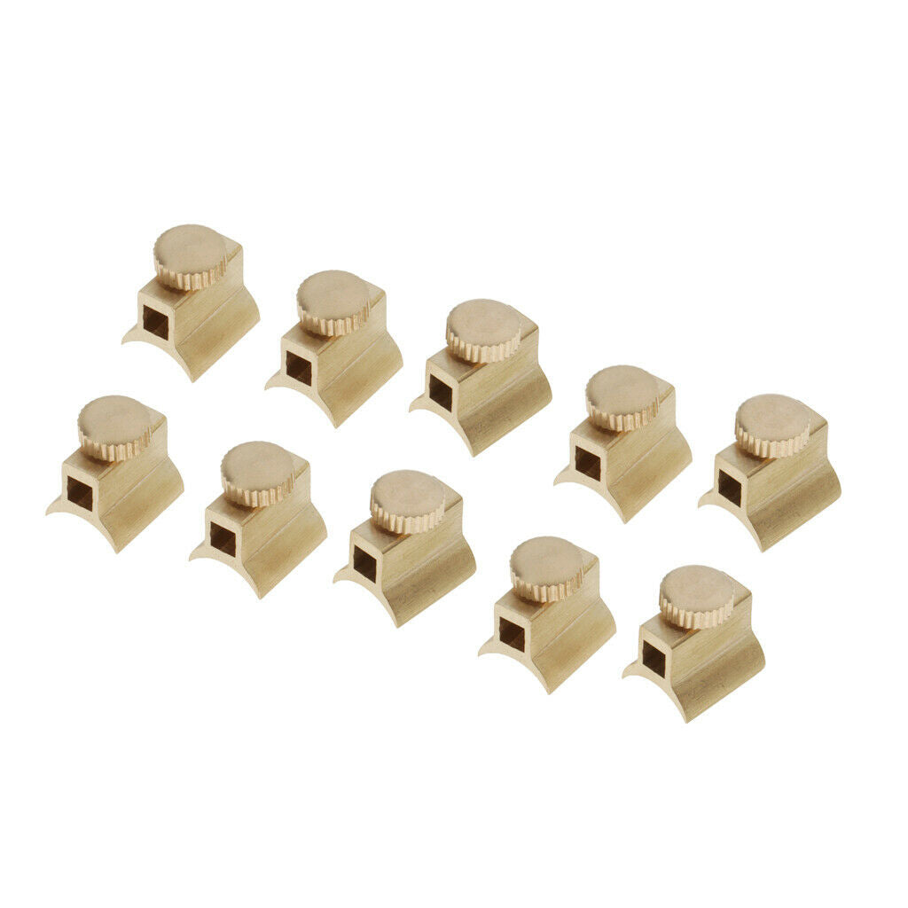 10 Packs Trumpet Parts Copper Trumpet Wind Musical Replacement Accessories