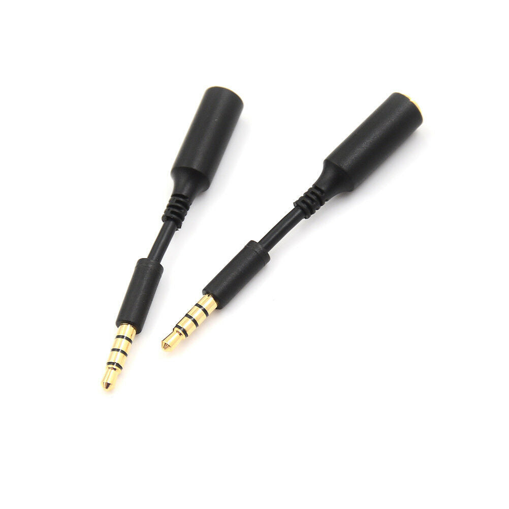 2pcs 3.5mm Male to Female Extension Cable Headset Audio Jack Extender Adap.l8