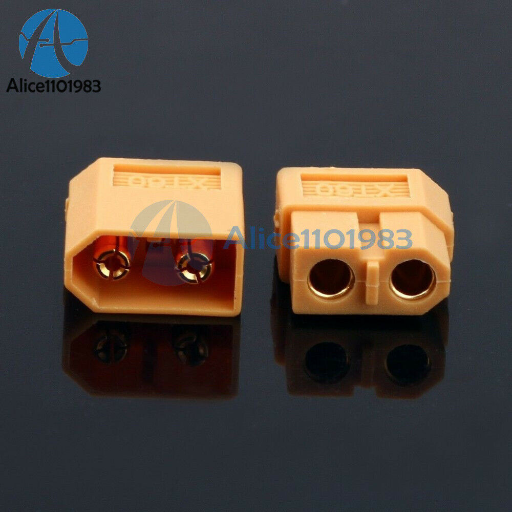 1Pair XT60 Male & Female Bullet Connectors Plugs For RC LiPo Battery