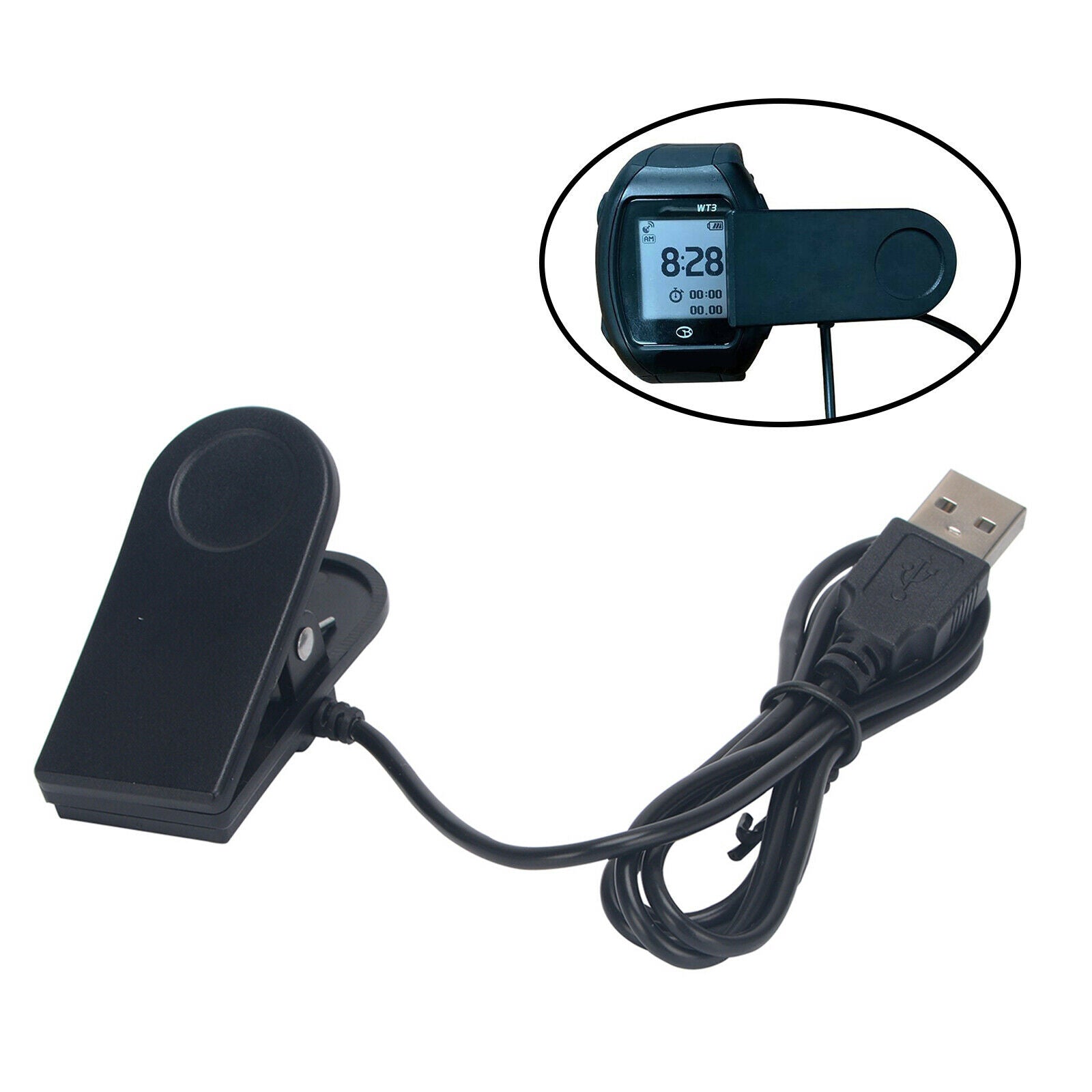 Update Version Wireless Fast Smart Watch Charger 3.3ft/1m Charging Cable for