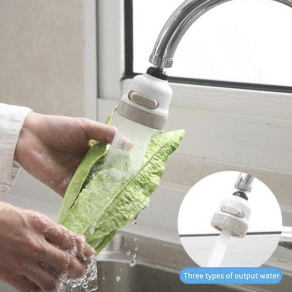 Moveable Kitchen Increase Pressure Water saver Tap Head HIGH QUALITY White