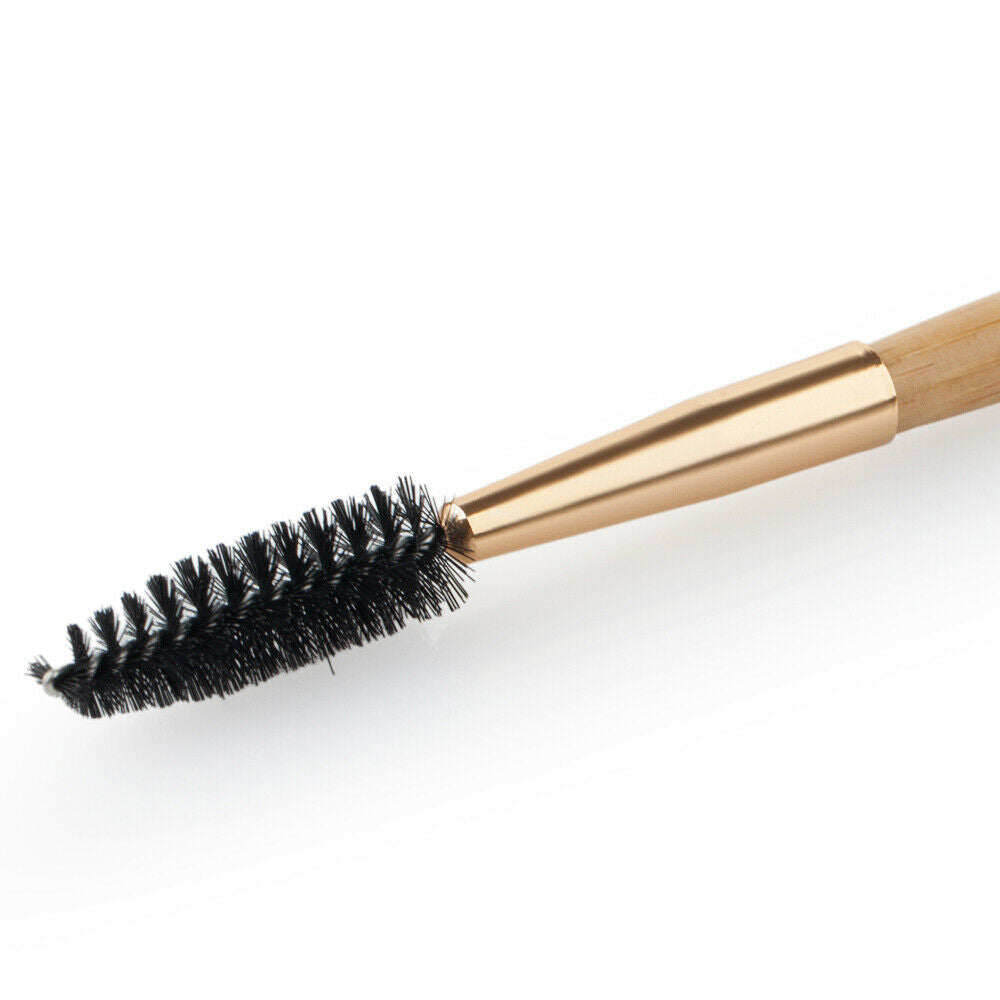 Double-end Eye Brow Grooming Brush Slant Angled Eyelash Mascara Applicator