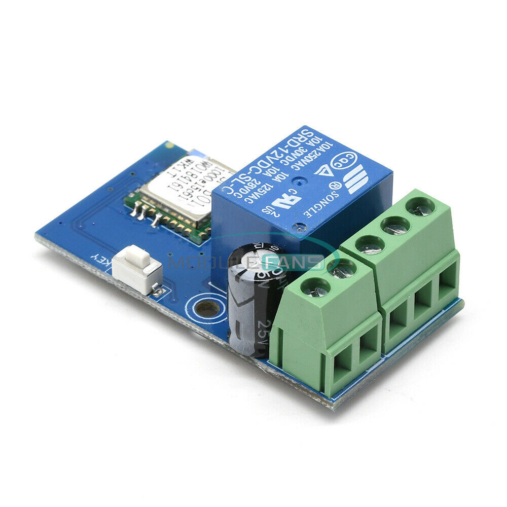 Wifi Relay Module Wireless Relay Switch Jog Mode Low Power DC 12V 5.2x2.8x2cm