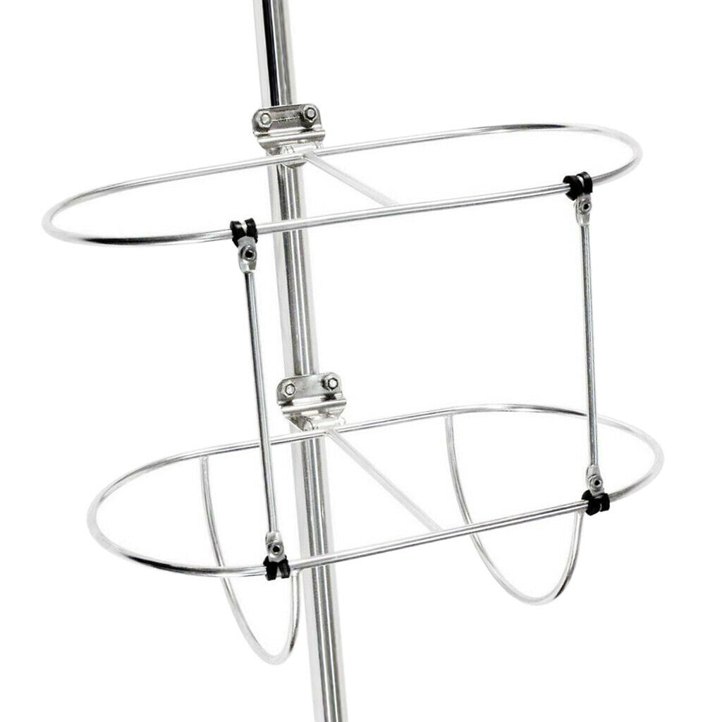 Boat Dual Fender Holder 304 Stainless Steel Bracket Boat Deck Accessories
