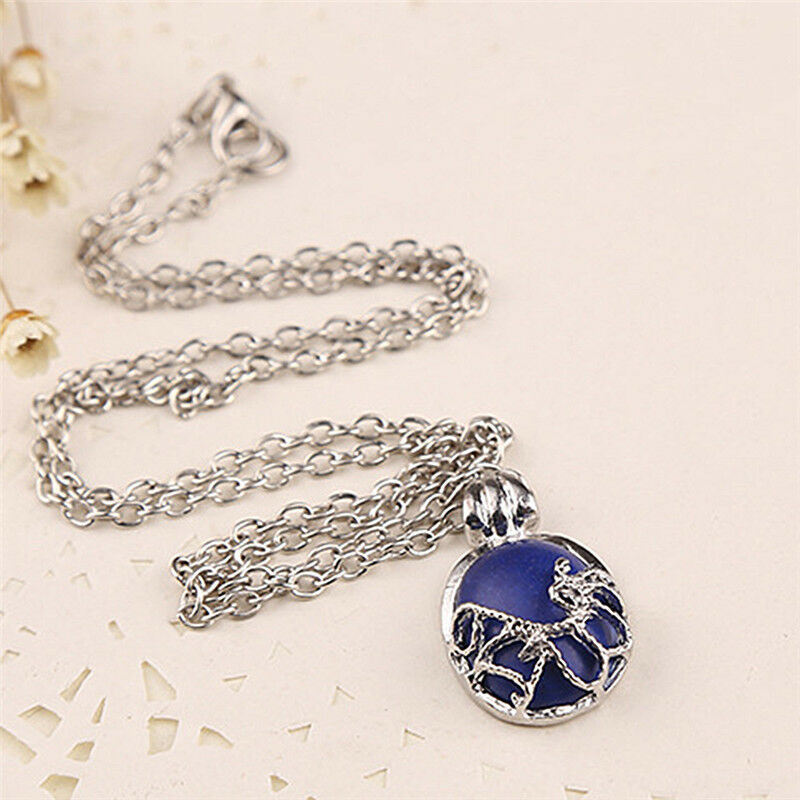 Film The Vampire Diaries Katherine Anti-sunlight Lapis Lazuli Pendant Neck.l8