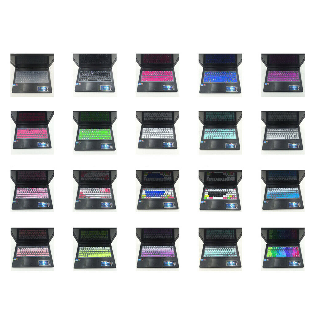 2Pcs 15.6'' Waterproof Keyboard Skin Film Protect Cover for Lenovo 5000