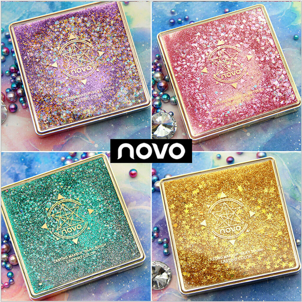12 Colors Shimmer and Matte Eyeshadow Palette Makeup Visions Pink Starries