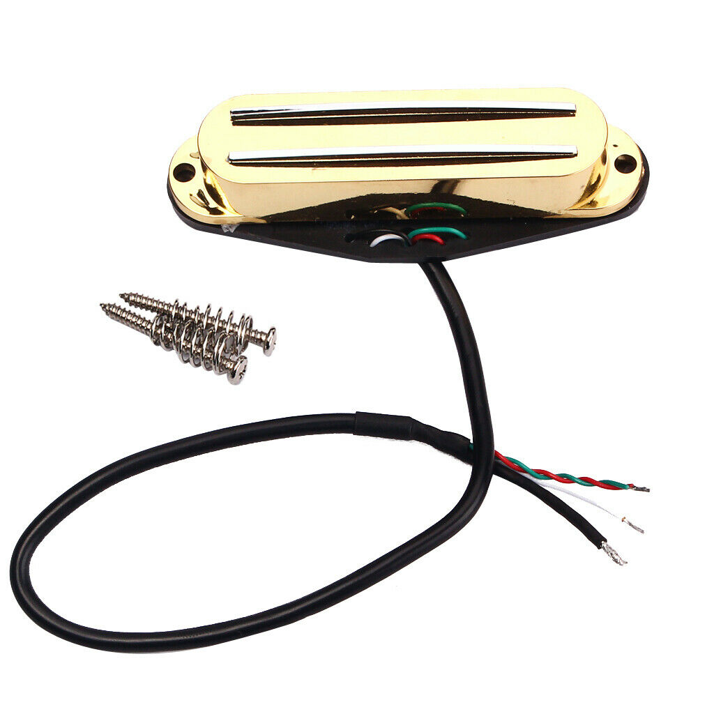 4 Conductor Dual Rail Humbucker Pickup for ST Electric Guitar Bass Parts