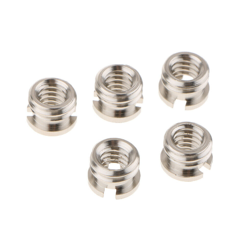 Screw Adapter Converter Bolt 1/4" to 3/8" Male for Tripod Monopod Ball Head