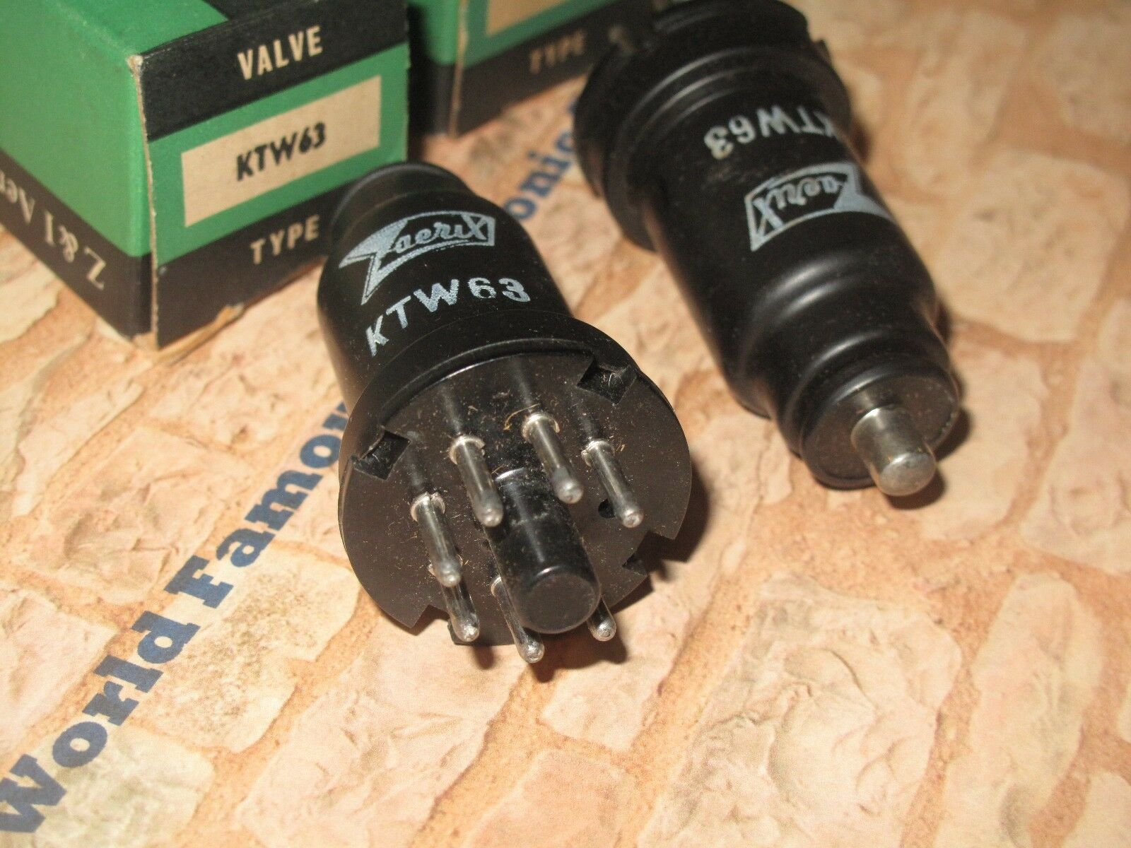 1PCS - ZAEUX KTW63 Vacuum tube NIB NOS