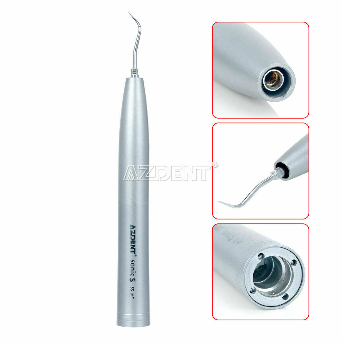 2pcs Dental Air Scaler Turbine Handpiece AZDENT Fit MULTIflex Quick Coupling