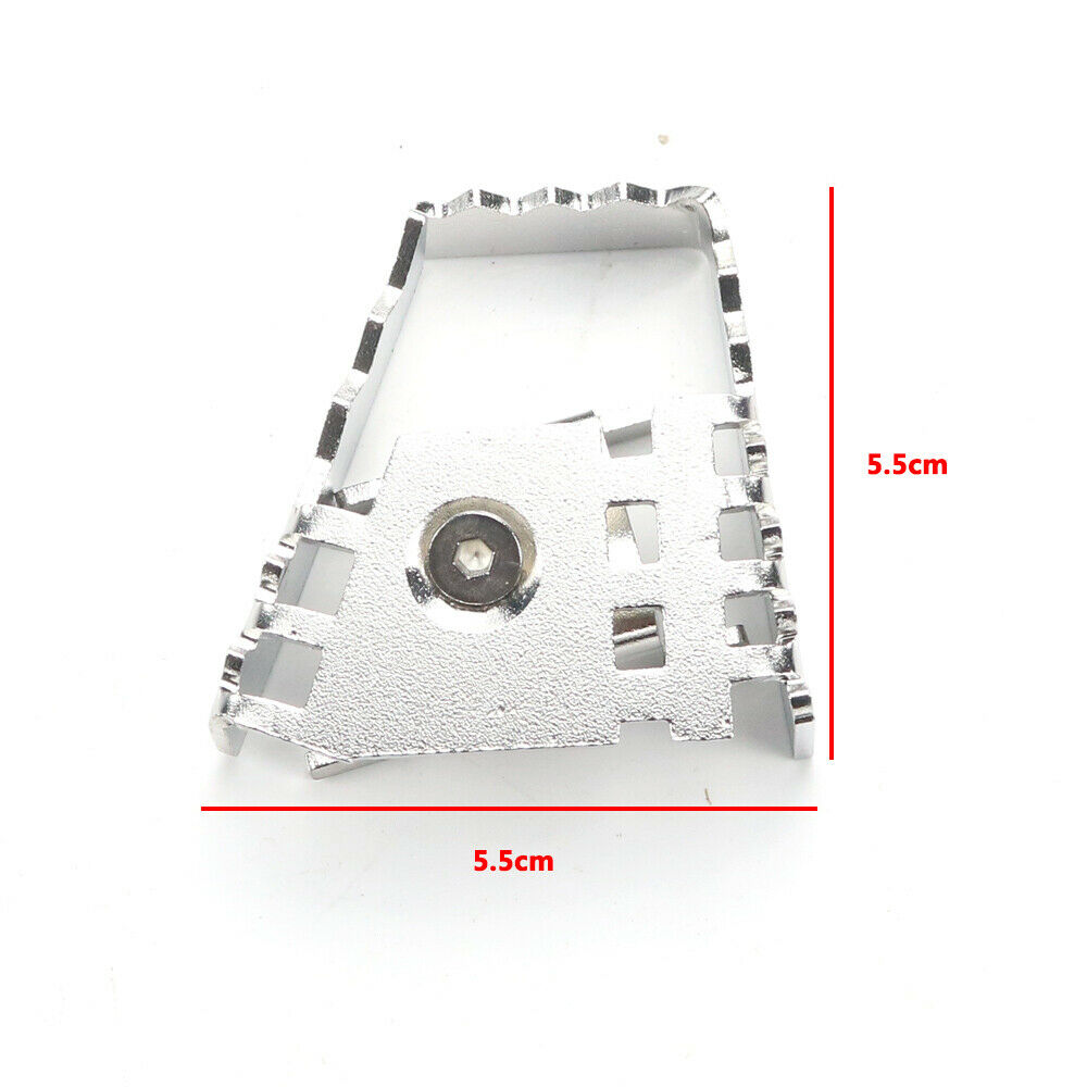 Rear Foot Brake Lever Pedal Peg Enlarge Extender for BMW F750GS F850GS 2018 2019