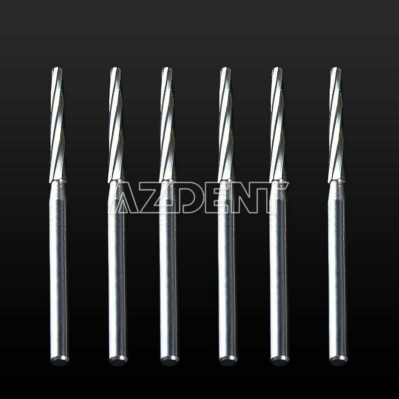 5Packs Dental FG Zekrya Surgical Carbide Cutters Finishing Burs Root Canal 28MM