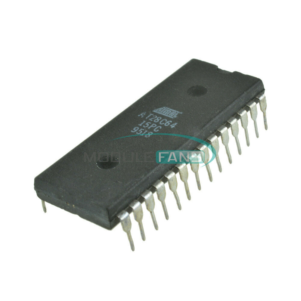 5PCS IC AT28C64-15PC AT28C64-15PI ATMEL IC DIP-28