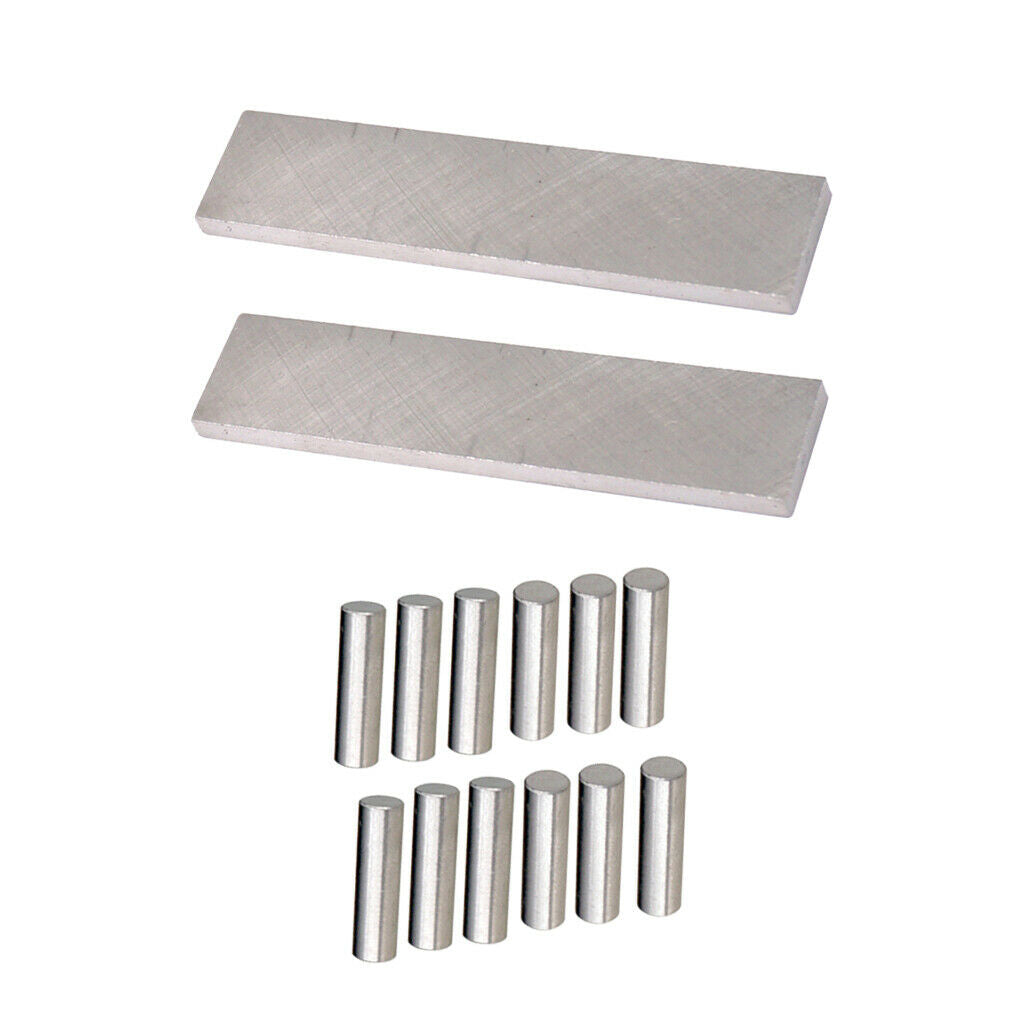 1 Set Alnico 5 Pole Piece with  Rod for Electric Guitar Humbucker Pickups