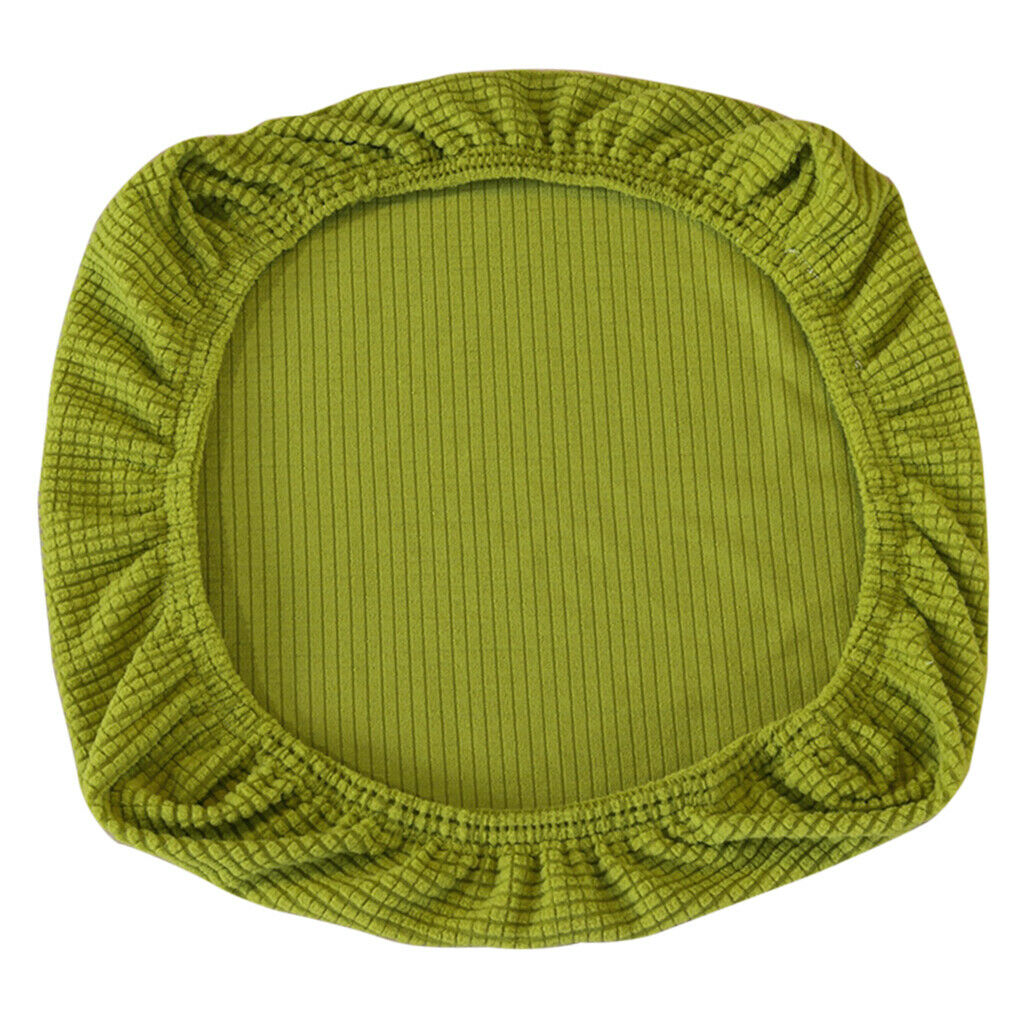 5X Office Chair Seat Cover Furniture Protector for Resturant Hotel Yellow Green