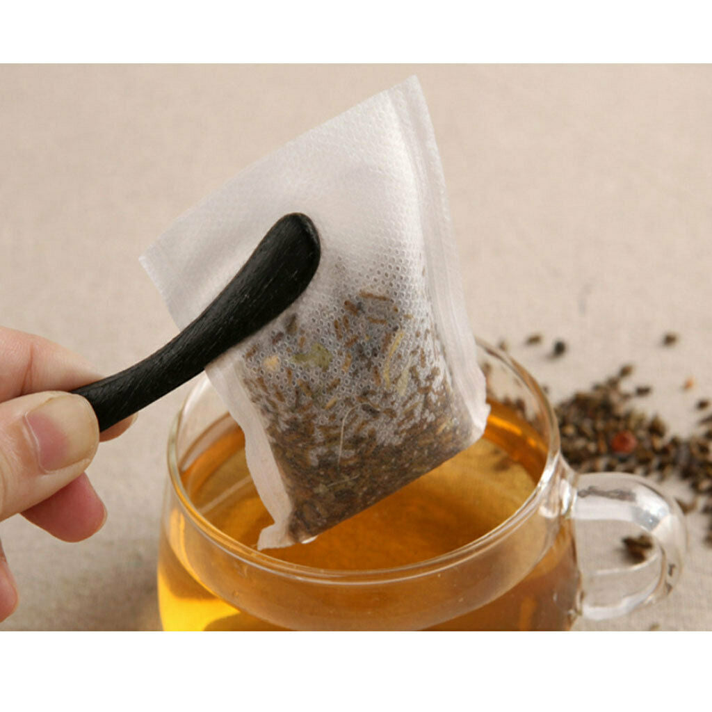 200Pcs Tea Filter Bags Paper Herb Tea Filter Bags Safe Strong Paper for Leaf