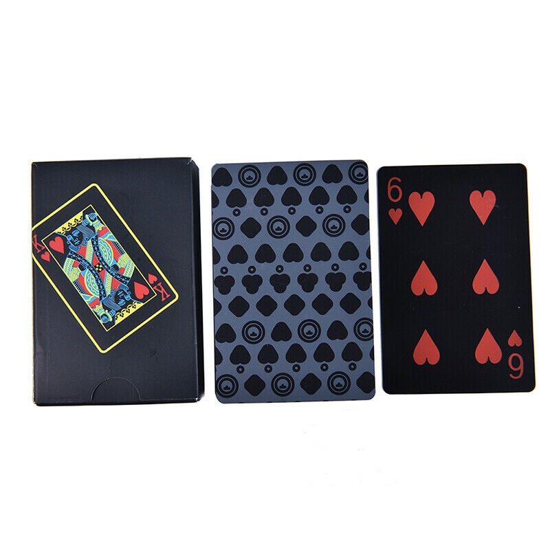 1x Waterproof PVC Plastic Playing Cards Poker Pure Playing Cards Board GameBDAU