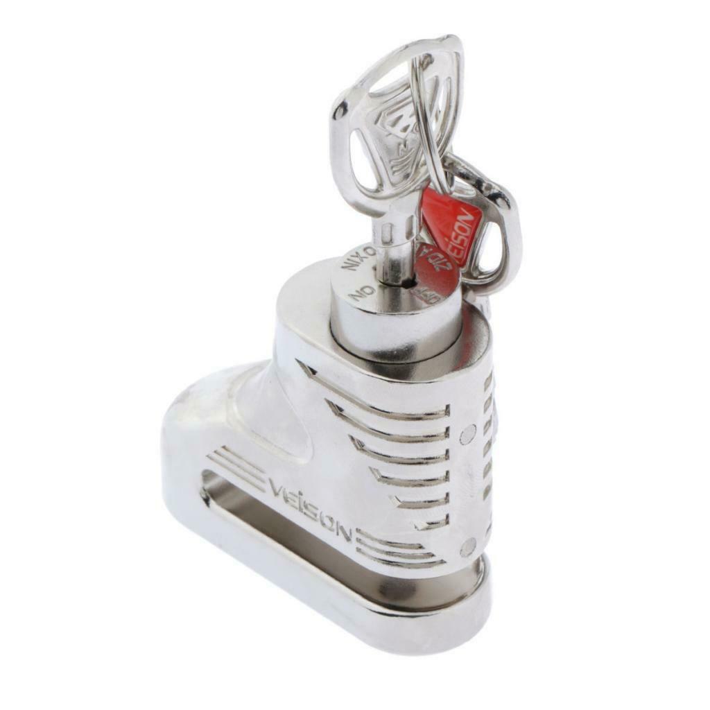 New DX3 Wheel Disc Brake Lock Warning Zinc-alloy Waterproof Motorcycles ATV