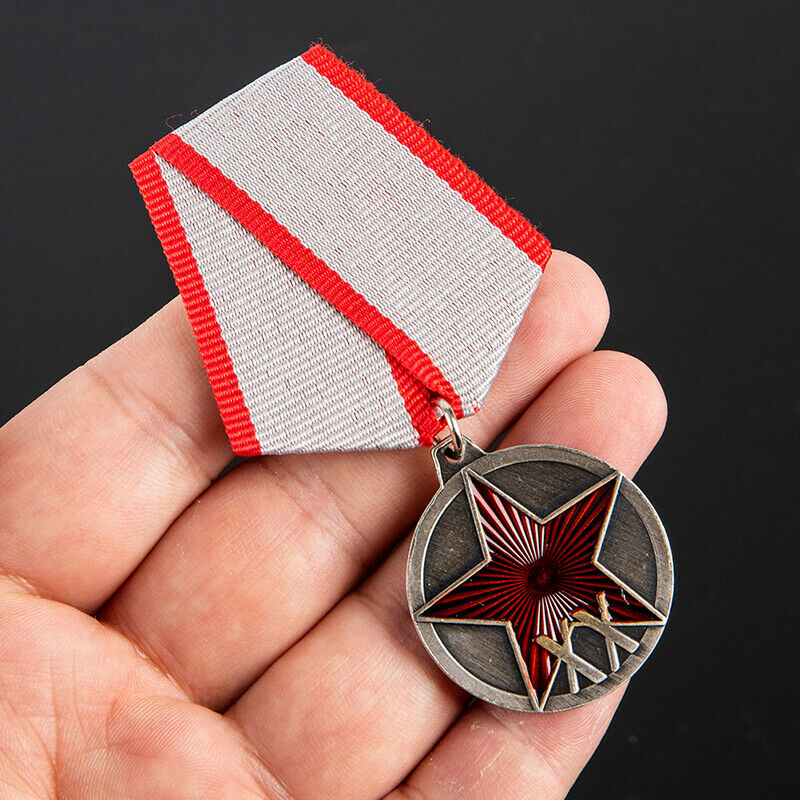 Military 1945 WW2 20 Years of Red Copy Collection BadgeW Lt