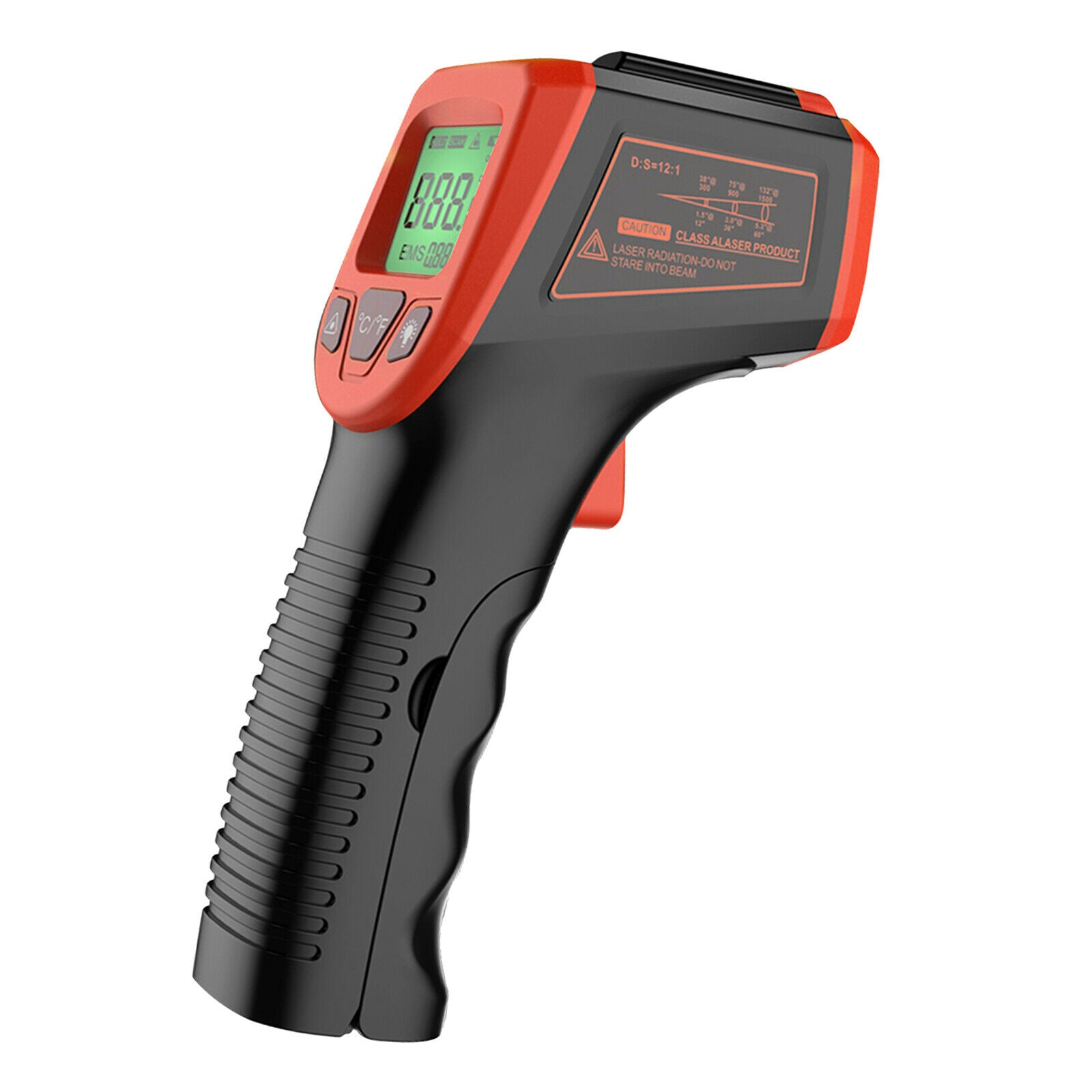 Digital thermometer infrared hand temperature gun contactless red