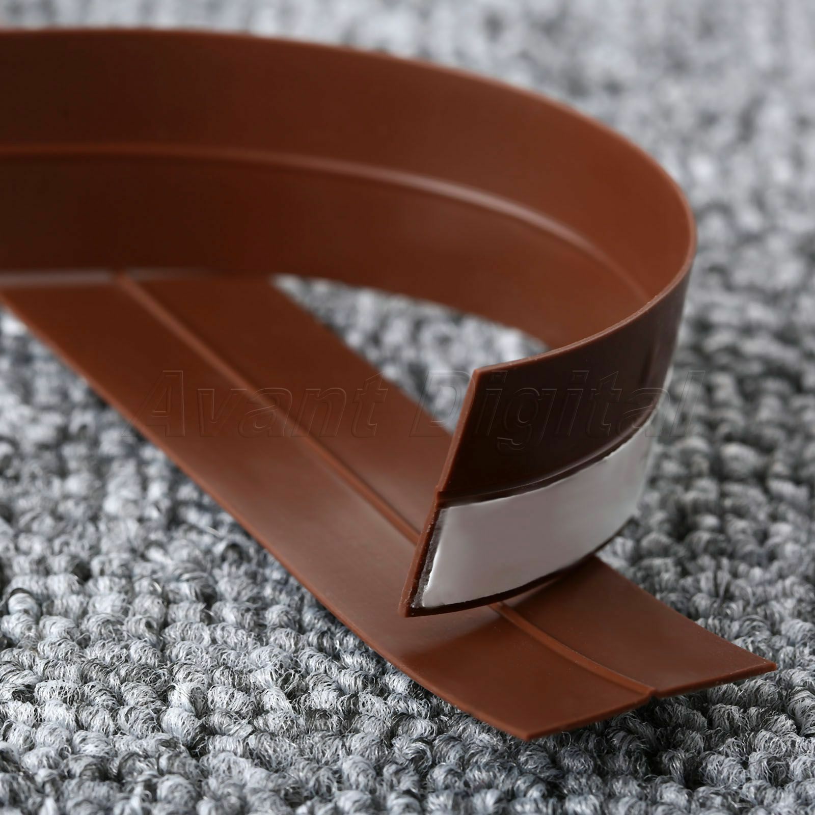 Auto 25mm 5M Draught Excluder Self Adhesive Window Door Seal Strip Tape Rubber