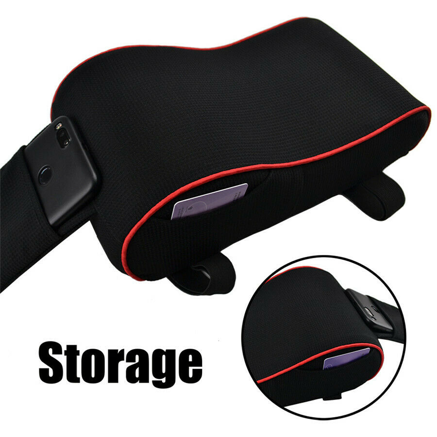 Breathable Soft Memory Foam Car Armrest Center Console Cushion All Seasons Cover