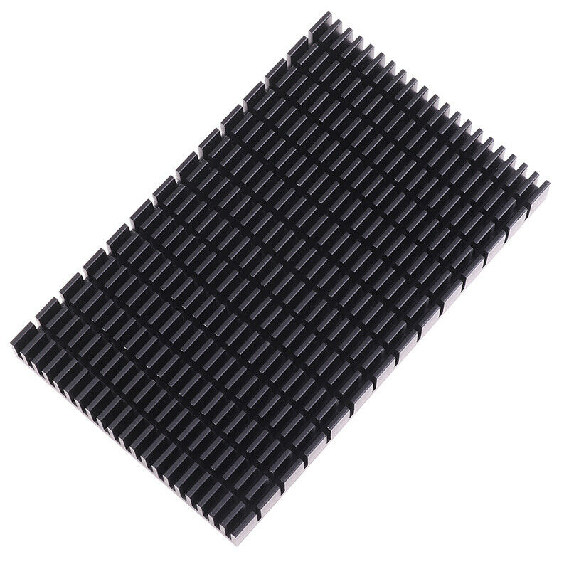 150*93*15MM Heating Panel Heat sink Aluminum Heatsink Plate Black RadiatorJ&DD