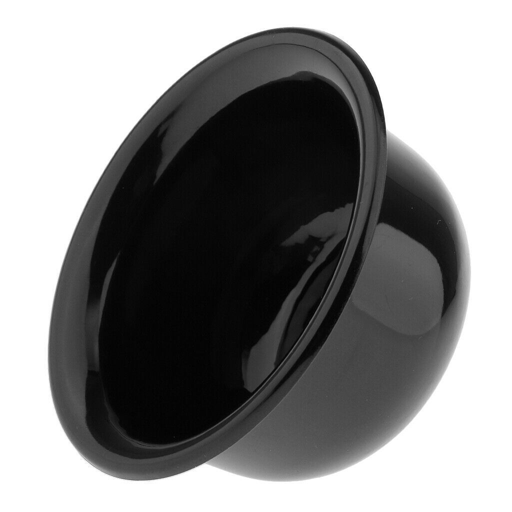 Men's Shaving Brush Plastic Mug Bowl Black Cup Salon Barber Beard Shave Set