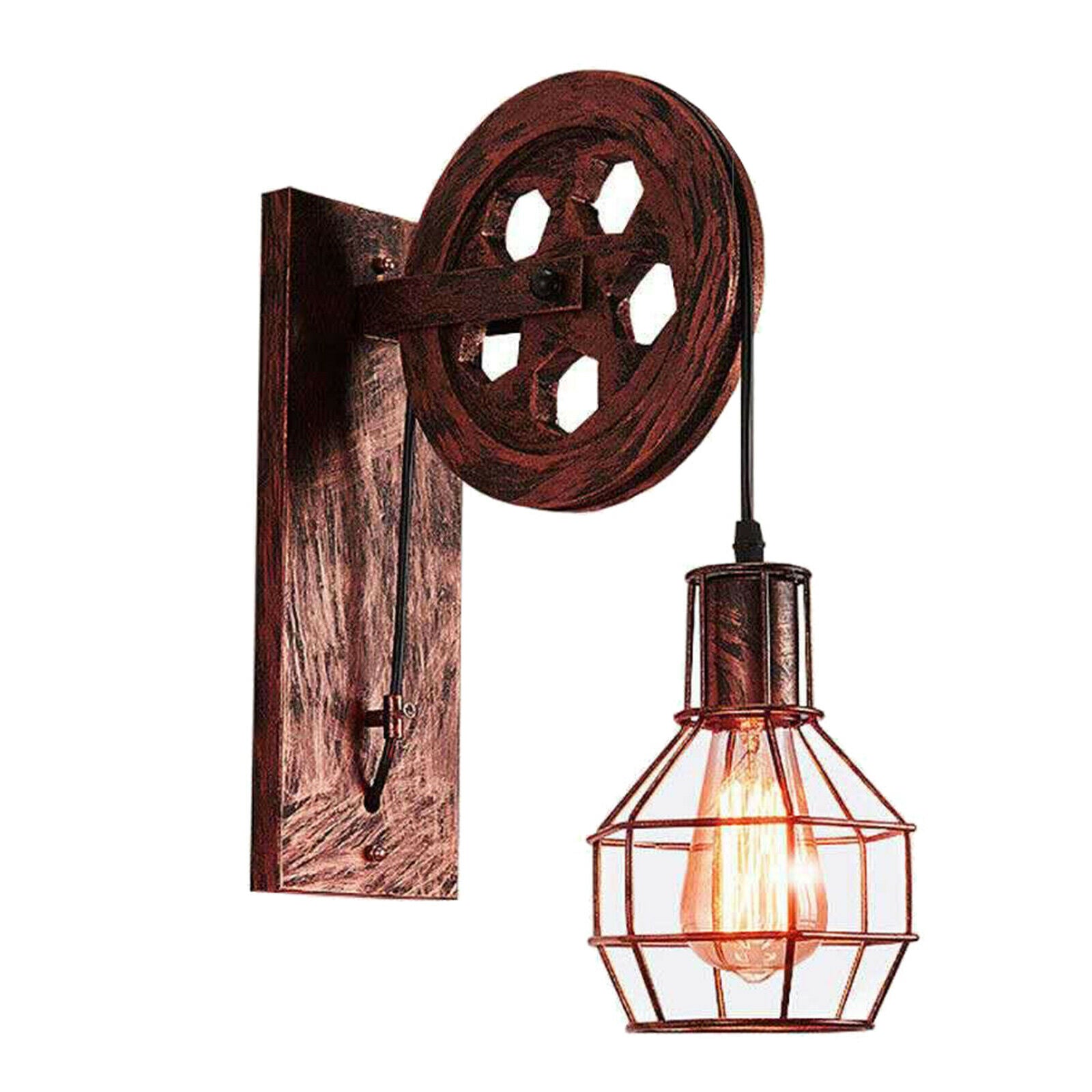 Wall Lamp Fixture Sconce Kitchen Lighting Light Study Corridor Red