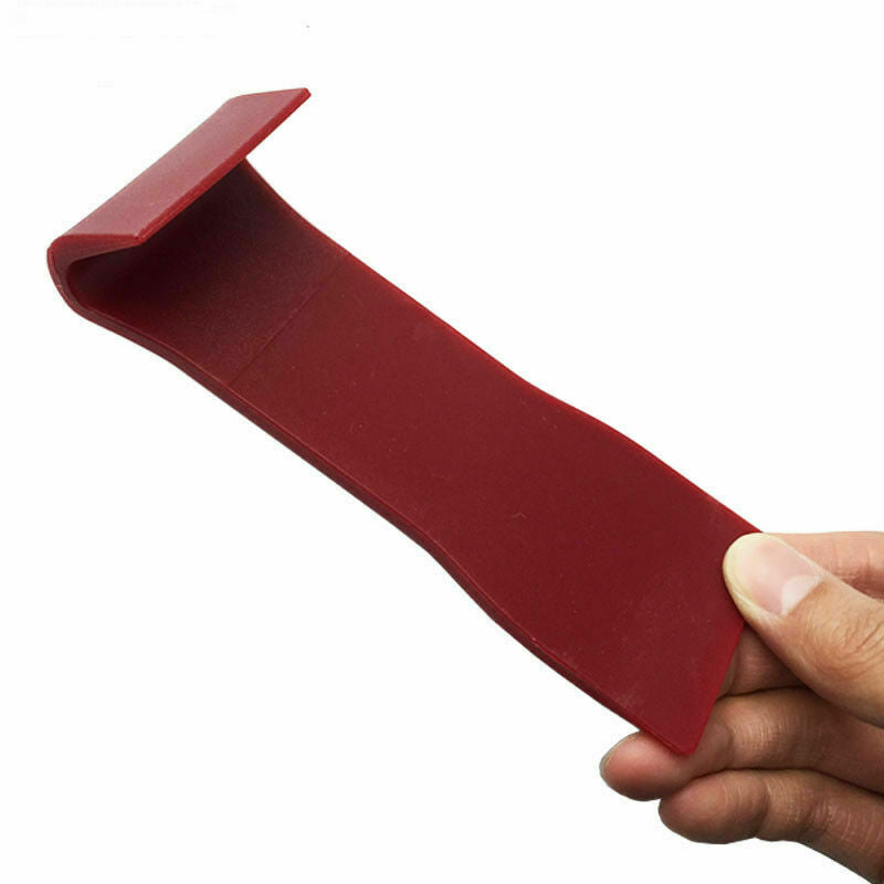 5 Pcs Red  Car Door Radio Trim Dash Audio LED Light Lamp Removal Pry Tool Kit