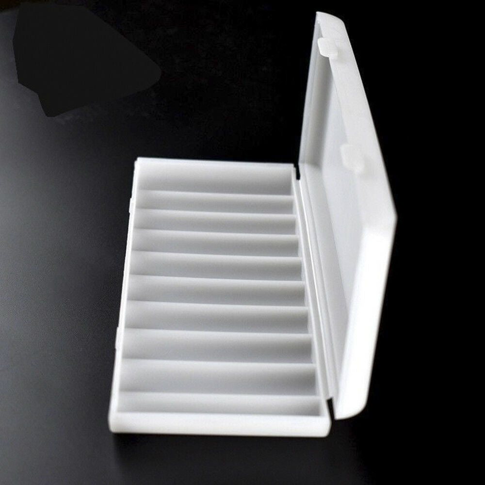 Portable Plastic Hard PP Case Storage Holder Box For 10x 18650 Battery