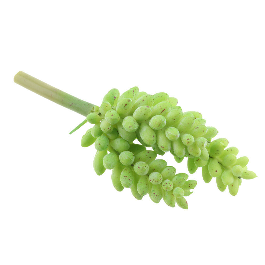 Plastic Artificial Grass Succulents Plants Home Landscape #1