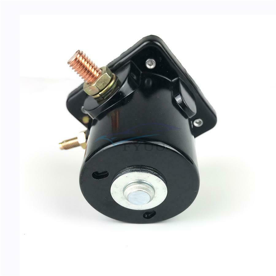 1 Set 12V Starter Solenoid Switch Black For Johnson OMC Evinrude Outboard Motor