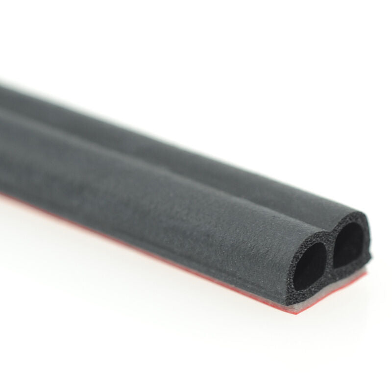5M B Type Car Door Trim Edge Moulding Rubber Anti-dust Weatherstrip Seal Strip