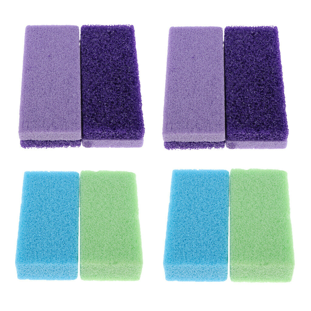 Pack 8 Pumice Stones Deed Hard Skin Remover Feet Scrubber for Men Women