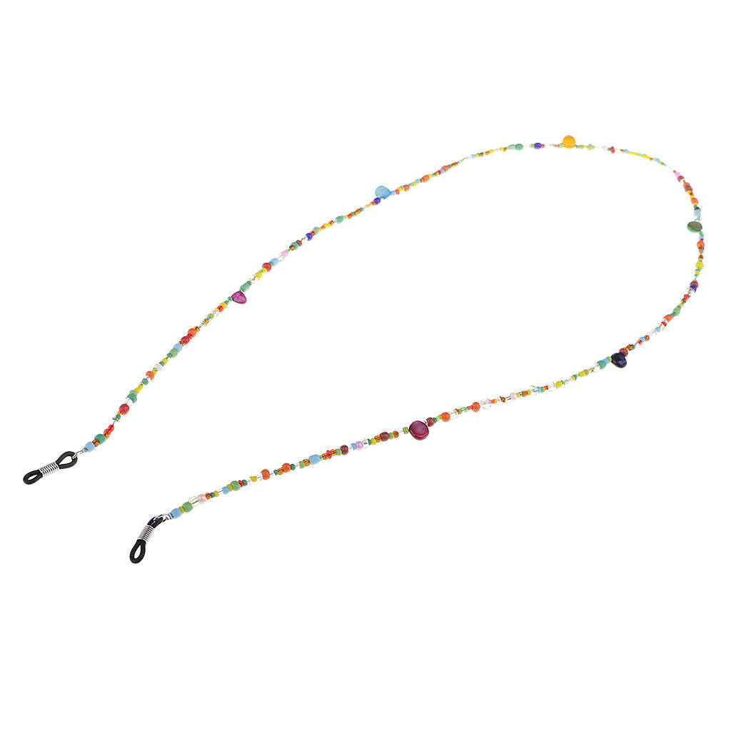 Colorful Eyeglass Eyewear Chain Reading Glasses Necklace Cord Chain Holder
