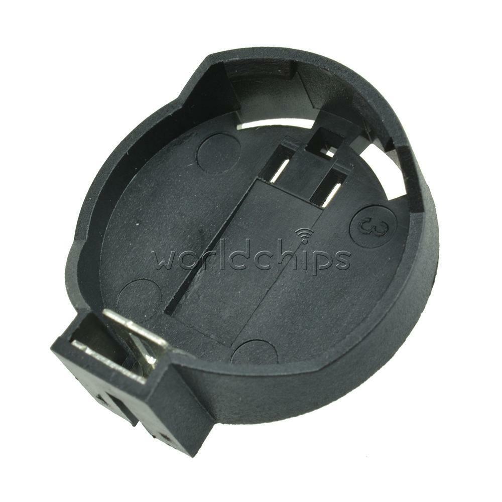 10PCS CR2032 3V CR2025 Button Coin Cell Battery Holder Socket Box Case ROHS
