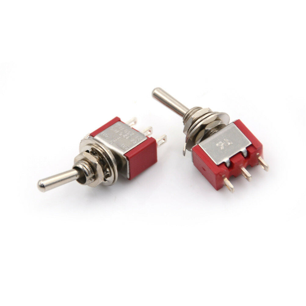 2x SPDT On/Off/On 3Position  Toggle Switch AC250V/2A/120V/5A MTS-103..l8