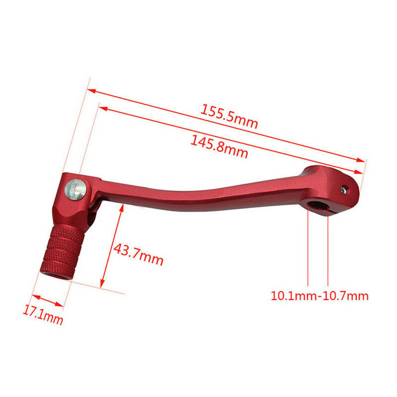 Universal Aluminum CNC Folding Gear Shift Lever For Motorcycle ATV Dirt Pit Bike
