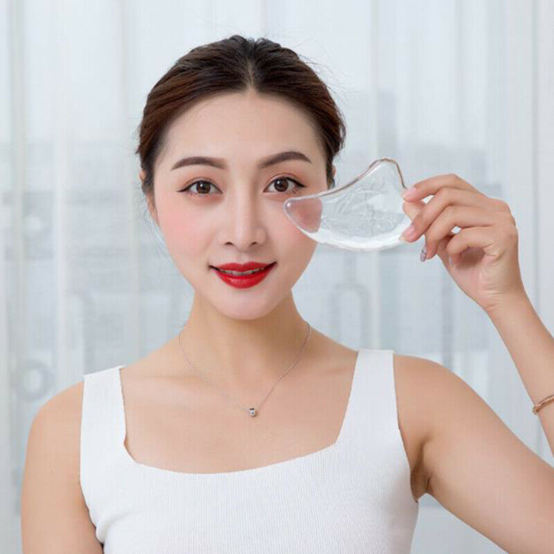 1PC Crystal Scraper Board Face Lifting Tool Gua Sha Face Massage Facial M.l8