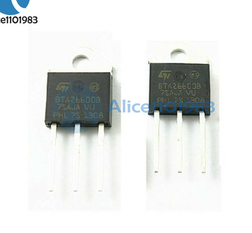 5PCS BTA26-600B TRIAC BTA26600B STM TOP-3L IC